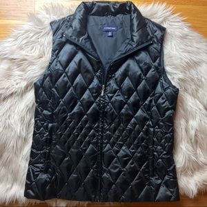 🖤 NWOT cozy Land’s End quilted vest